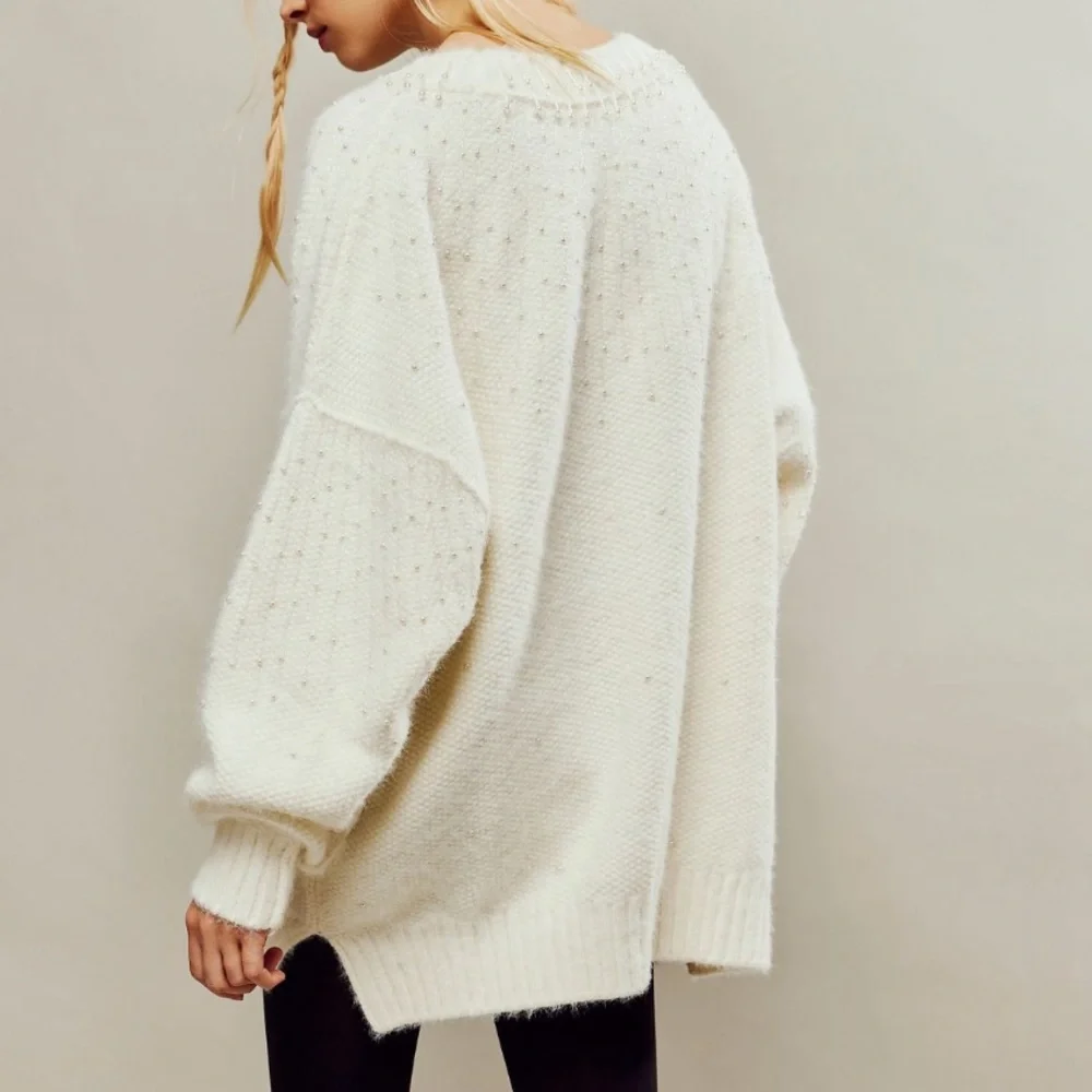 NWT Free People Chart The Stars Sweater, XS